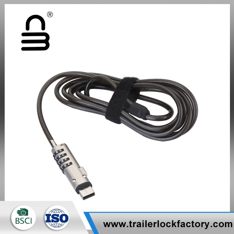 USB پورٹ انٹرفیس ڈیجیٹل لیپ ٹاپ لاک